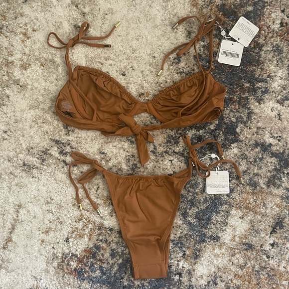 MONDAY SWIMWEAR Isla Mujeres Set in Toffee - Picture 12 of 16